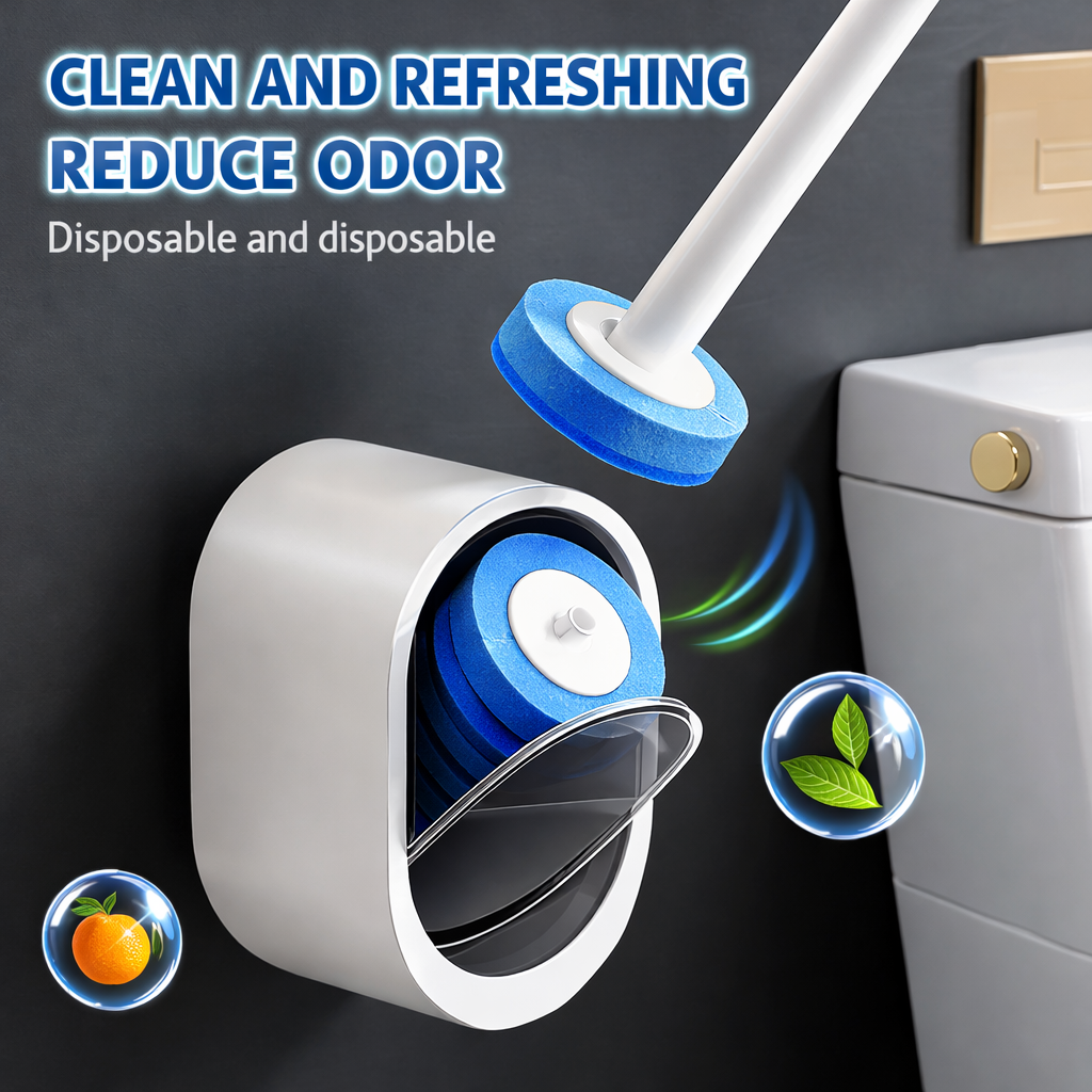 Senova™ Disposable Toilet Brush(Include 36 sponges)